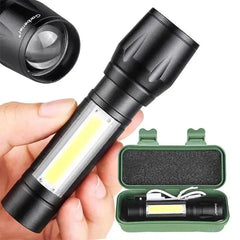 2 Pcs Rechargeable Mini Flashlight