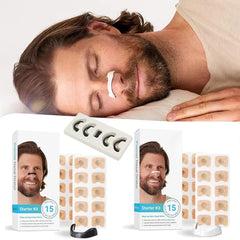 Magnetic Nose Strips,sleepco Nasal Dilator Starter Kit / Next-gen Breathin Nosel Strips / Magnetic Nose Clips