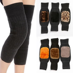 Cozy Thermal Knee Brace Sleeve for Men & Women - Wool Support Pad for Joint Pain, Tendonitis & Arthritis Relief, Ideal for Running